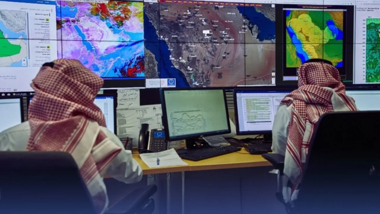 توقعات باستمرار هطول أمطار متوسطة إلى غزيرة على مناطق السعودية حتى يوم الثلاثاء